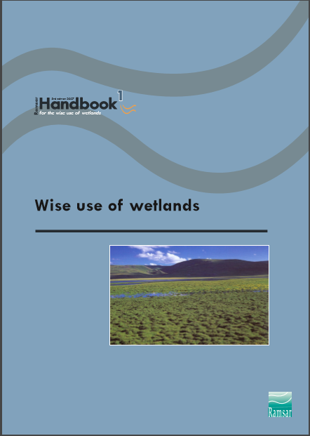  Ramsar handbook 1 (Wise use of wetlands) 